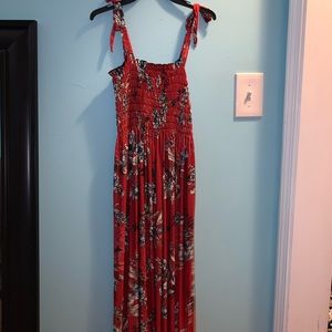 Long, flowy, summer dress